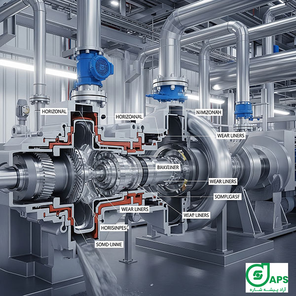 شناخت کامل انواع پمپ اسلاری و مشخصات آنها