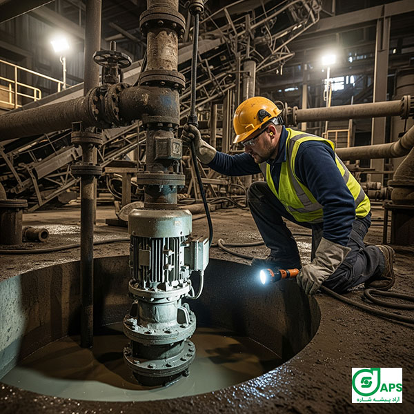 پمپ اسلاری عمودی (Vertical Slurry Pump)