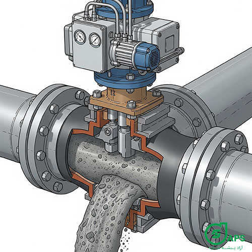 نقش پینچ ولو در سیستم پمپ اسلاری و بهبود عملکرد