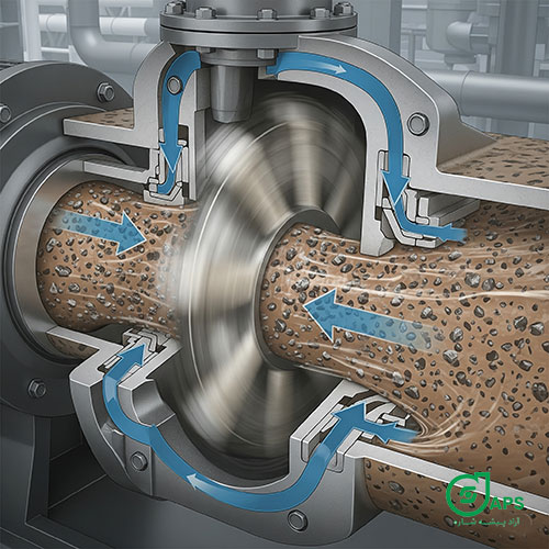 ویژگیهای سیالات ساینده و چالشهای انتقال