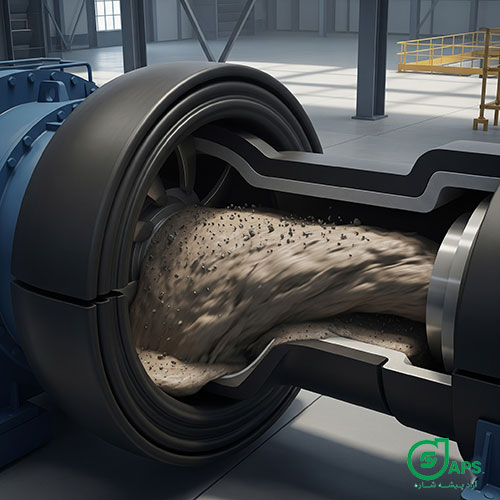 استفاده از لاینر لاستیکی در پمپ‌های اسلاری